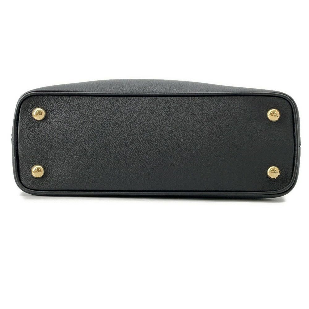ルイヴィトン ハンドバッグ カーフレザー カプシーヌ スープルMM M14370 LOUIS VUITTON 2way ブラック 黒