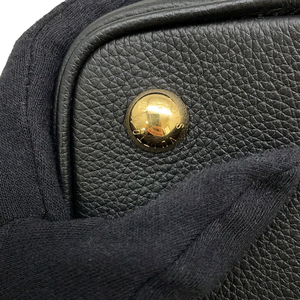 ルイヴィトン ハンドバッグ カーフレザー カプシーヌ スープルMM M14370 LOUIS VUITTON 2way ブラック 黒