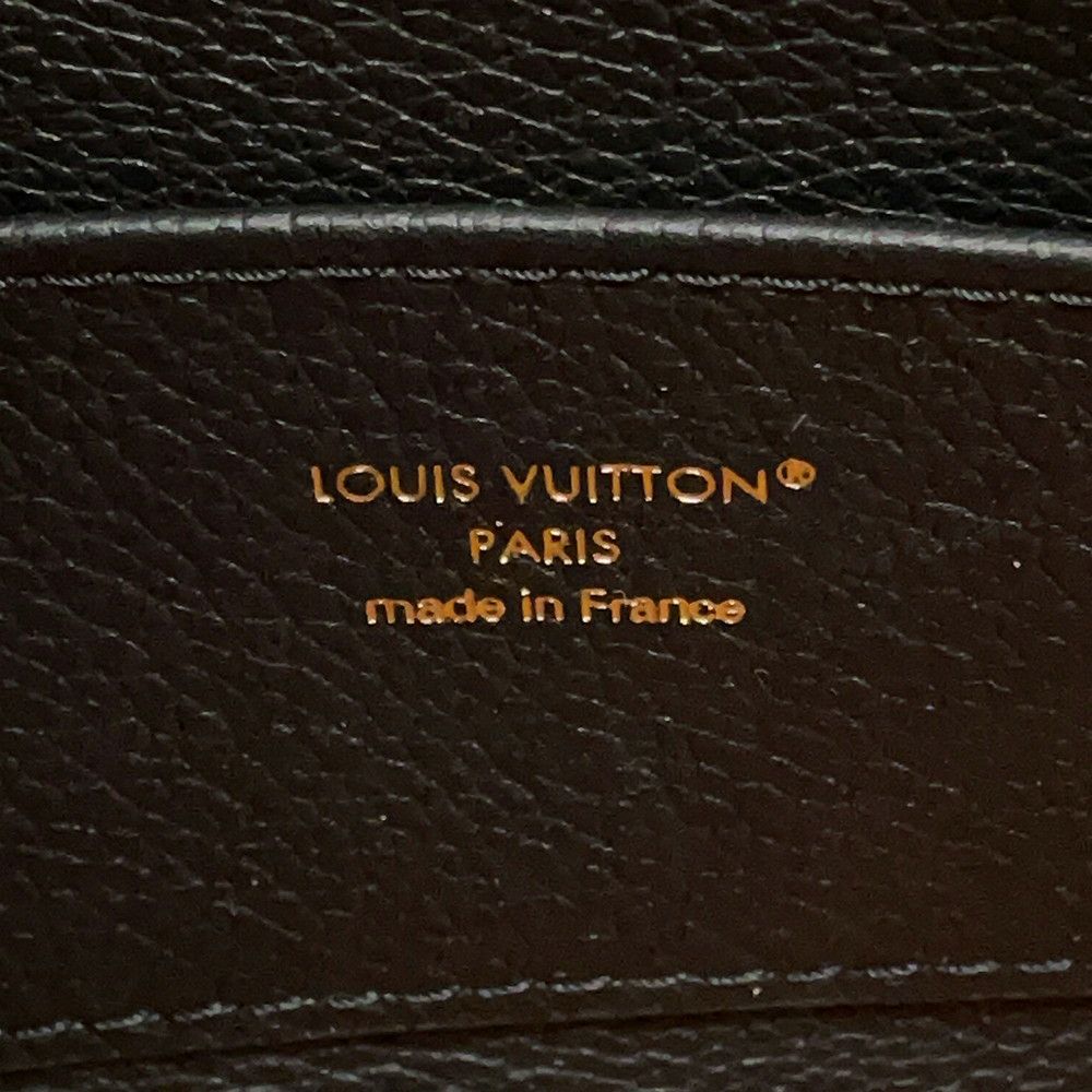 ルイヴィトン ハンドバッグ カーフレザー カプシーヌ スープルMM M14370 LOUIS VUITTON 2way ブラック 黒
