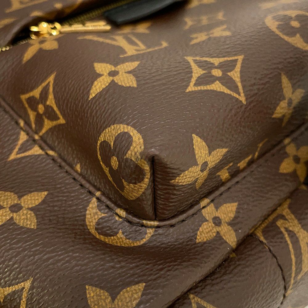ルイヴィトン リュック モノグラム パームスプリングス バックパック PM M44871 LOUIS VUITTON ヴィトン 黒 ブラック