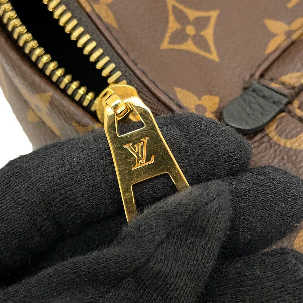 ルイヴィトン リュック モノグラム パームスプリングス バックパック PM M44871 LOUIS VUITTON ヴィトン 黒 ブラック