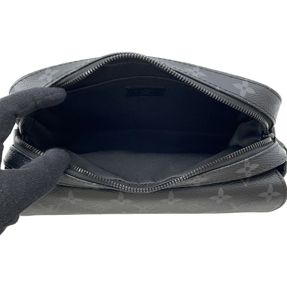 ルイヴィトン ショルダーバッグ モノグラム・エクリプス スティーマー・メッセンジャー M45585 メンズ ブラック 黒 セール品