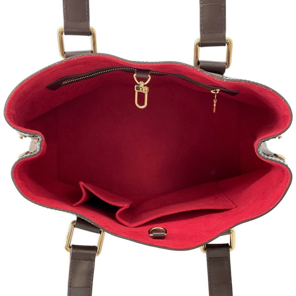 ルイヴィトン トートバッグ ダミエ・エベヌ ハムステッド PM N51205 LOUIS VUITTON ヴィトン バッグ ショルダーバッグ