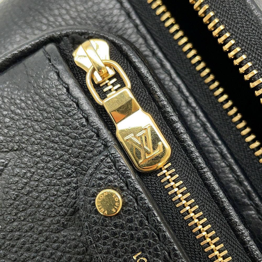 ルイヴィトン ショルダーバッグ モノグラム・アンプラント ミニ バムバッグ M46917 LOUIS VUITTON 2way 黒 ブラック