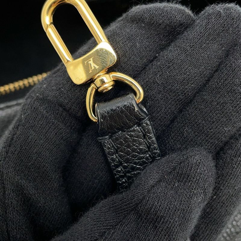 ルイヴィトン ショルダーバッグ モノグラム・アンプラント ミニ バムバッグ M46917 LOUIS VUITTON 2way 黒 ブラック