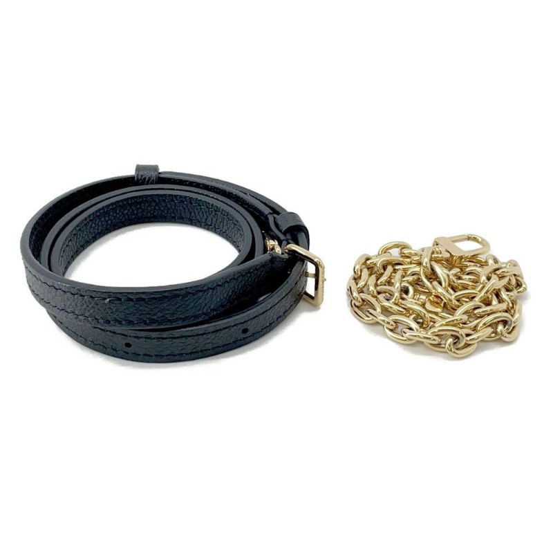 ルイヴィトン ショルダーバッグ モノグラム・アンプラント ミニ バムバッグ M46917 LOUIS VUITTON 2way 黒 ブラック