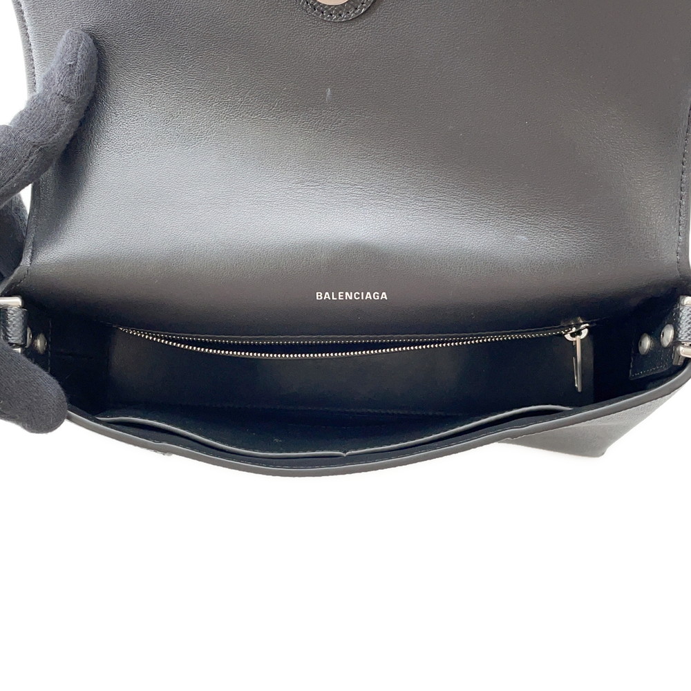 バレンシアガ ショルダーバッグ ダウンタウン XS レザー 736472 BALENCIAGA バッグ 黒