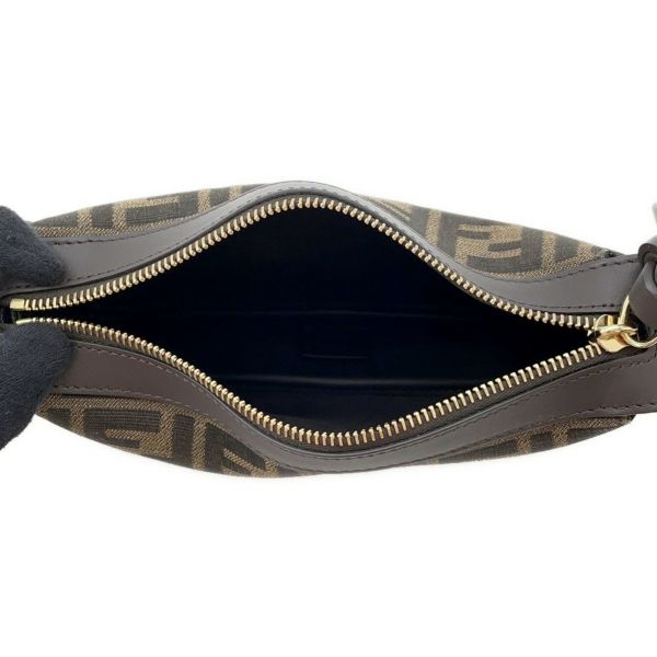 フェンディ ショルダーバッグ ズッカ シンプリー FFジャカード/レザー 8BS097 FENDI バッグ ワンショルダー