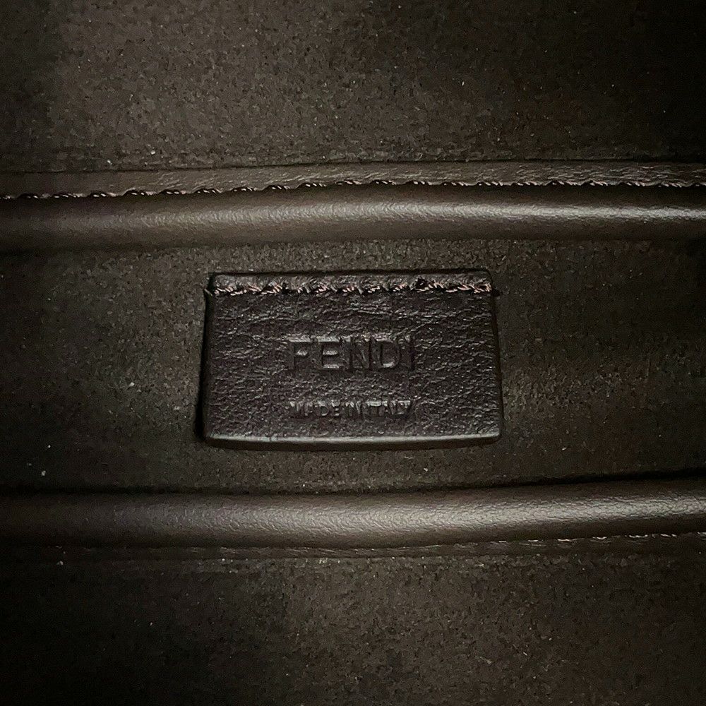 フェンディ ショルダーバッグ ズッカ シンプリー FFジャカード/レザー 8BS097 FENDI バッグ ワンショルダー