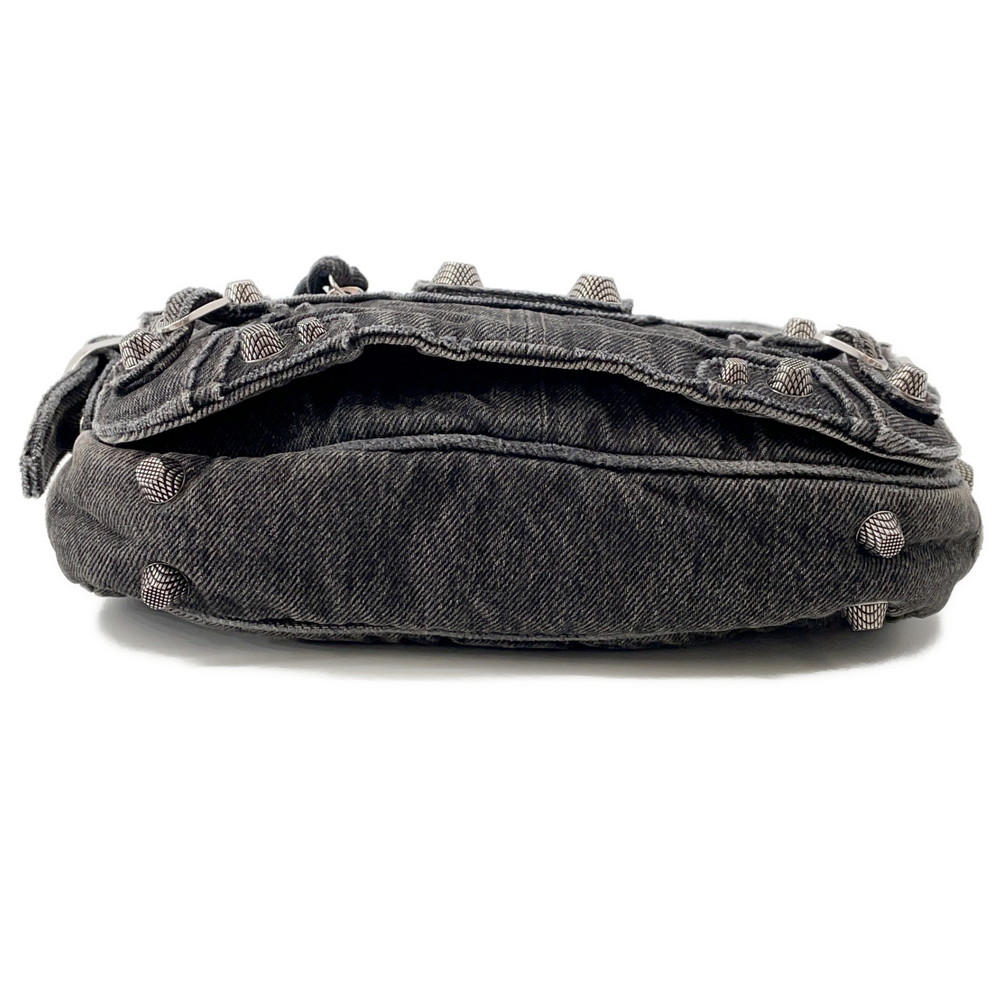 バレンシアガ ショルダーバッグ ル カゴール XS デニム 719082 BALENCIAGA