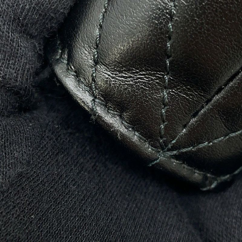 グッチ ショルダーバッグ GGマーモント ミニトップハンドルバッグ レザー 846312 GUCCI バッグ 黒