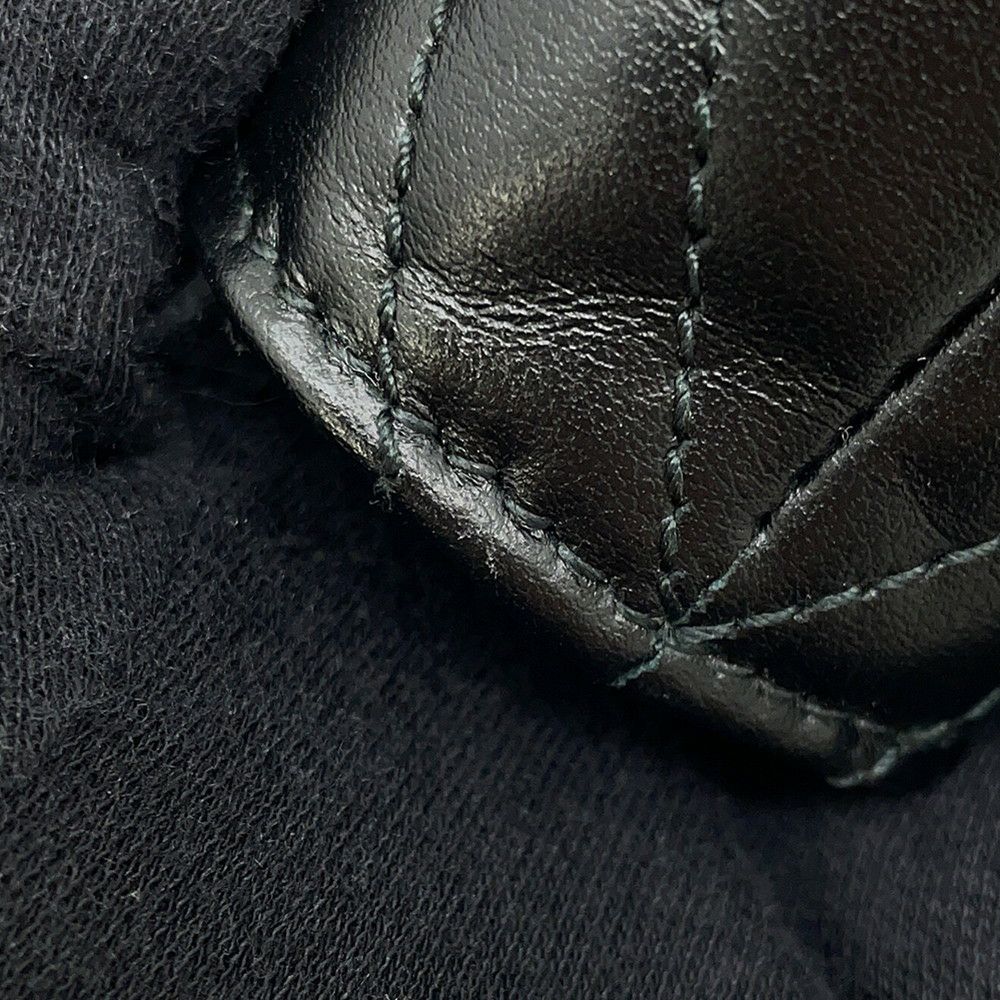 グッチ ショルダーバッグ GGマーモント ミニトップハンドルバッグ レザー 846312 GUCCI バッグ 黒