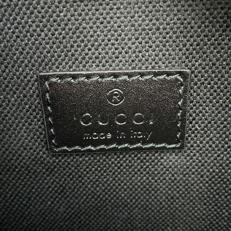 グッチ ボディバッグ クロマ ラージ ベルトバッグ GGスプリーム/レザー 835810 GUCCI ウエストバッグ メンズ