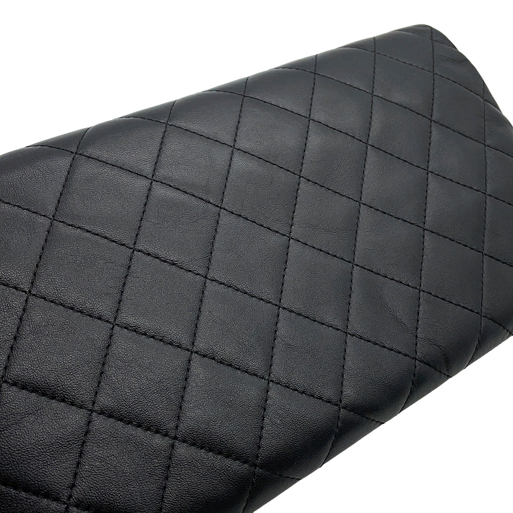 シャネル クラッチバッグ マトラッセ ココマーク マトラッセ A69391 CHANEL バッグ 黒
