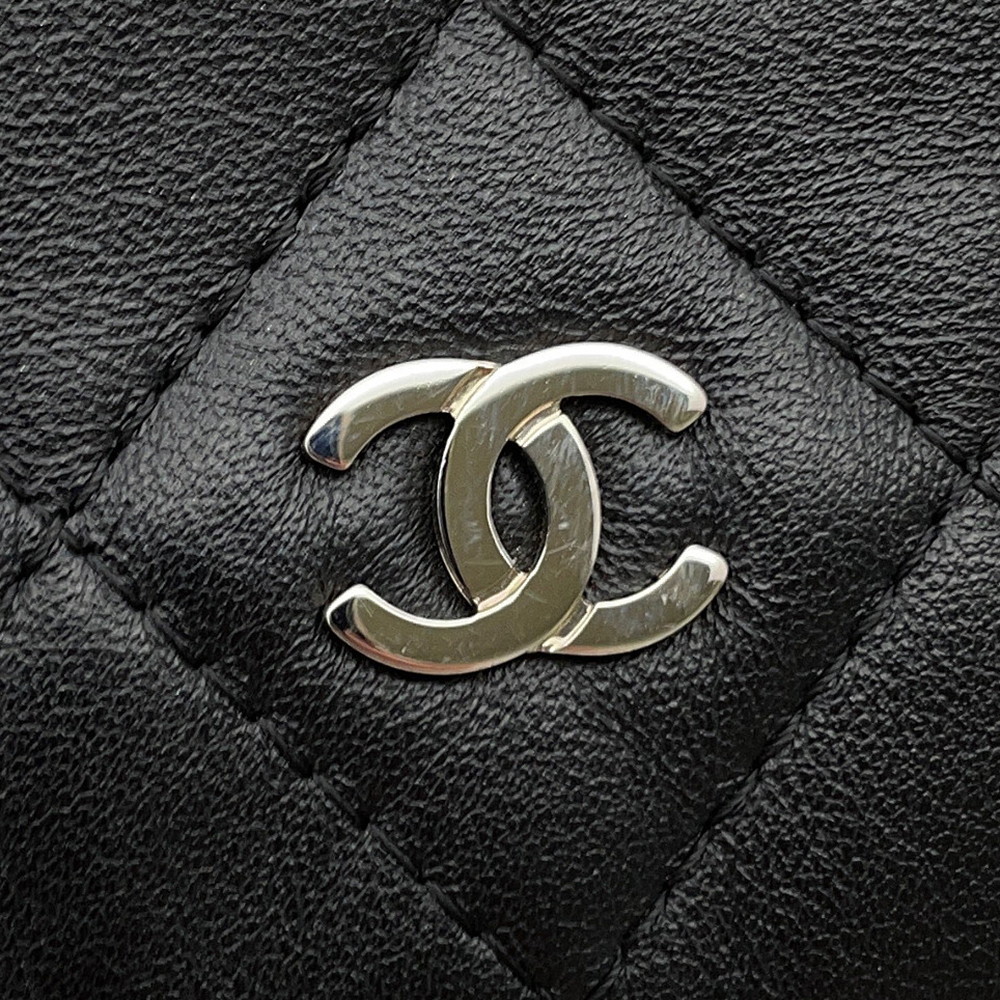 シャネル クラッチバッグ マトラッセ ココマーク マトラッセ A69391 CHANEL バッグ 黒
