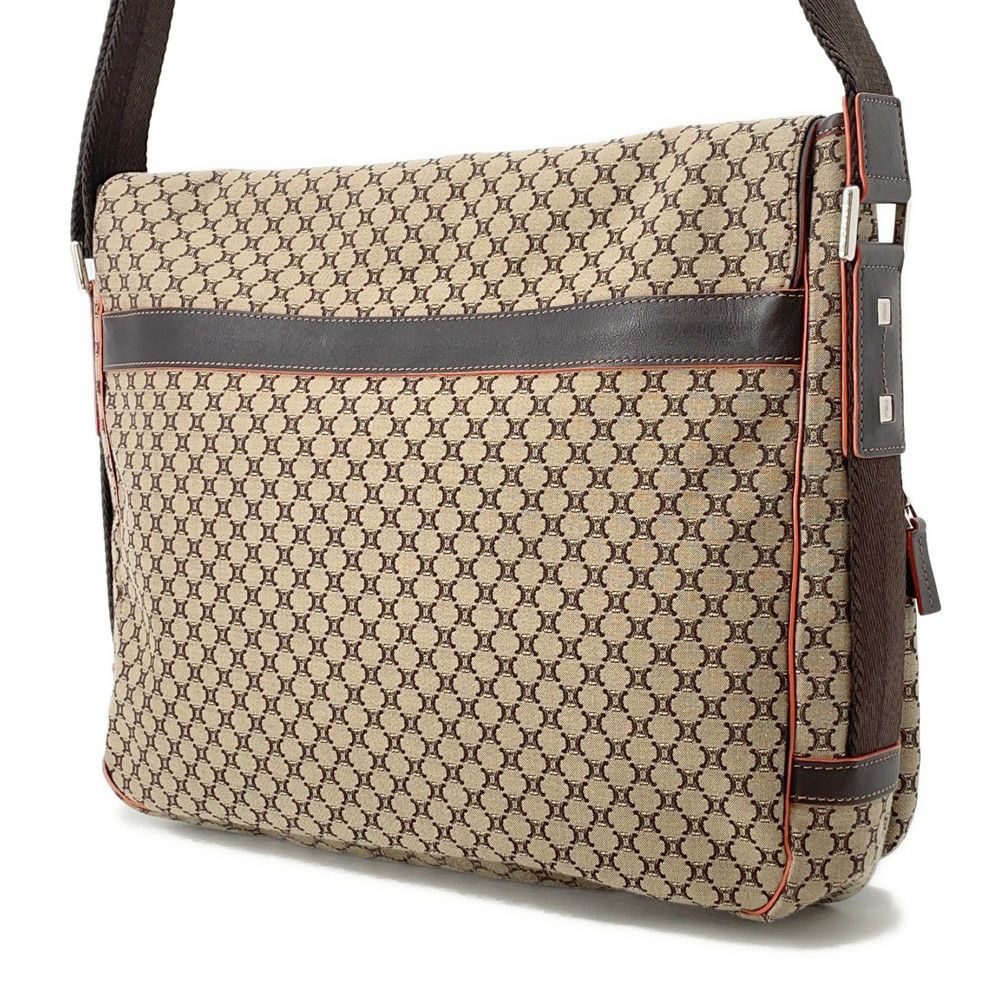 セリーヌ ショルダーバッグ マカダム キャンバス CELINE