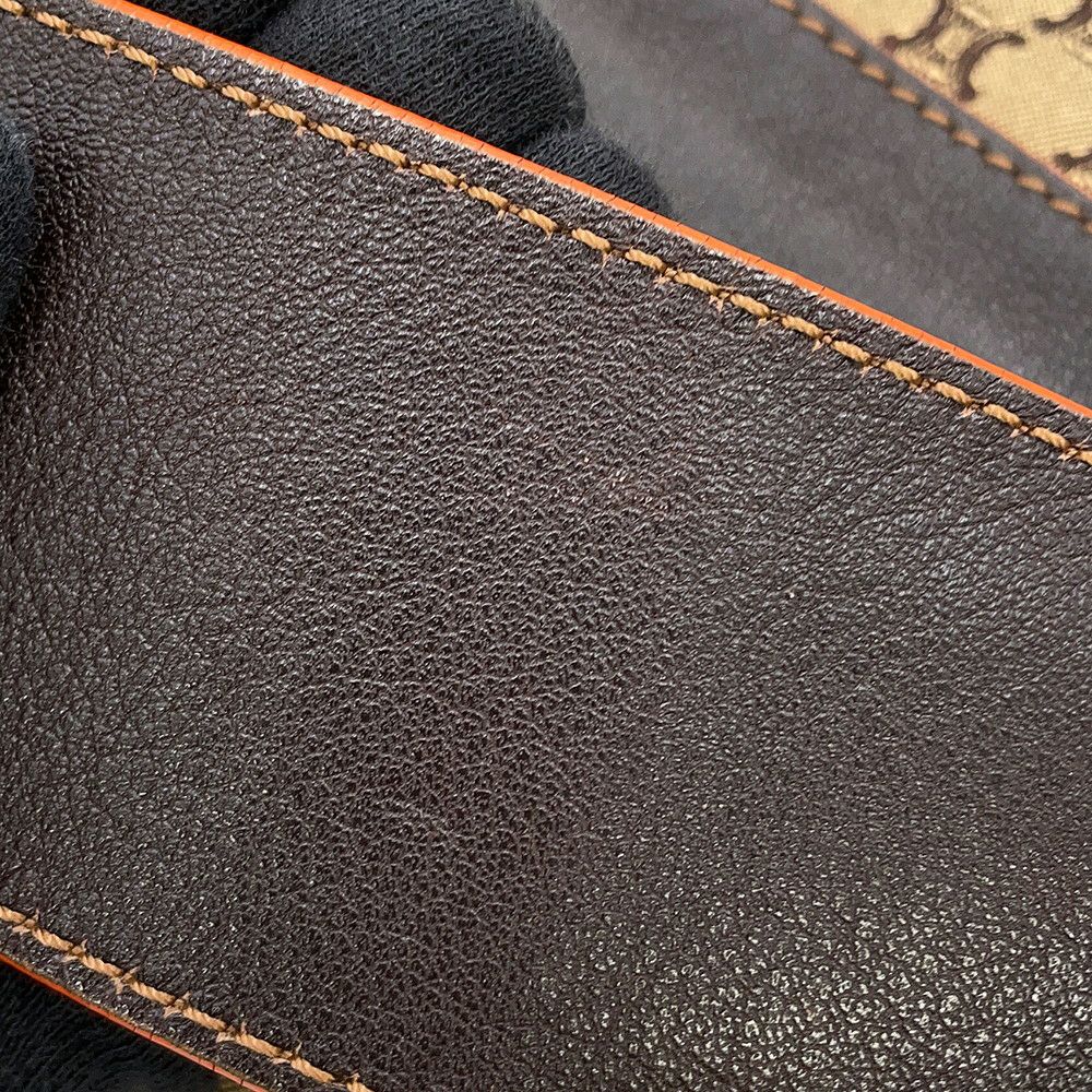 セリーヌ ショルダーバッグ マカダム キャンバス CELINE