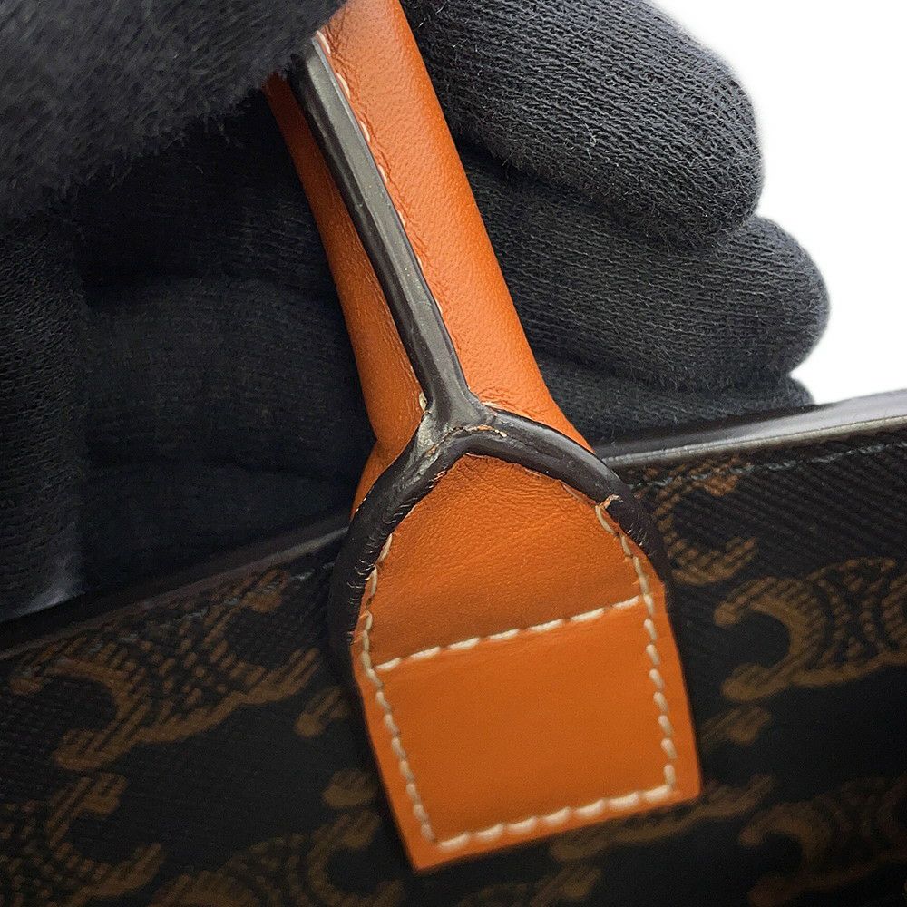 セリーヌ トートバッグ スモール バーティカル カバ トリオンフ PVC 191542 CELINE 2way