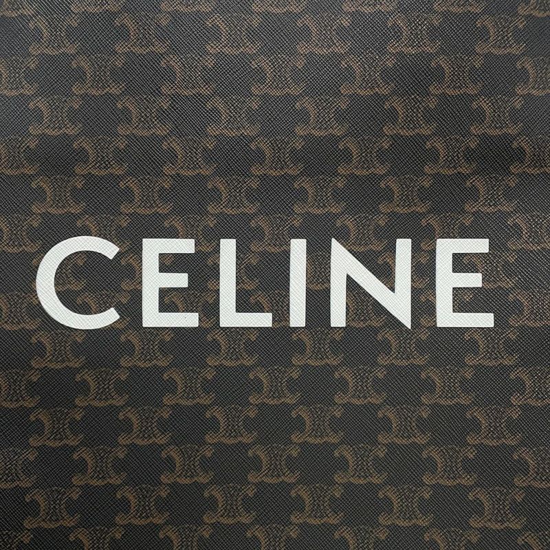 セリーヌ トートバッグ スモール バーティカル カバ トリオンフ PVC 191542 CELINE 2way