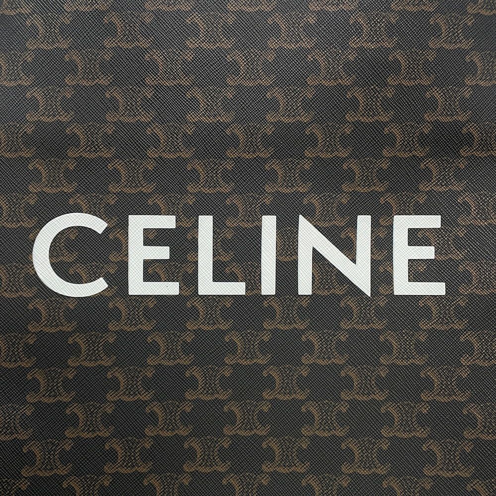 セリーヌ トートバッグ スモール バーティカル カバ トリオンフ PVC 191542 CELINE 2way