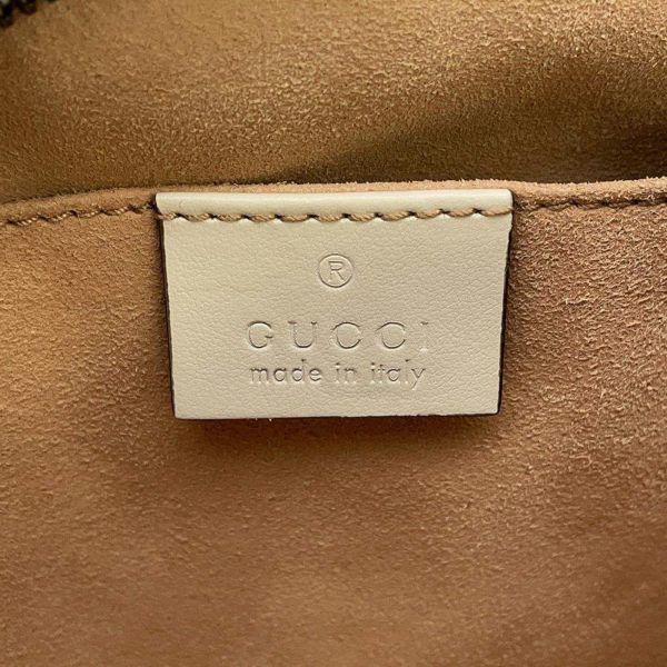 グッチ ショルダーバッグ GGマーモント キルティング スモール 447632 GUCCI バッグ チェーンショルダー 白