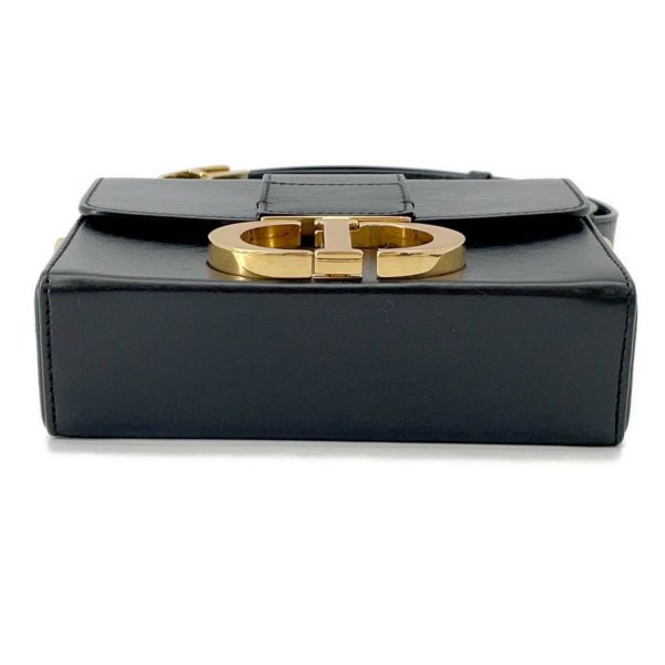 クリスチャン・ディオール ショルダーバッグ 30 Montaigne モンテーニュ レザー Christian Dior 黒