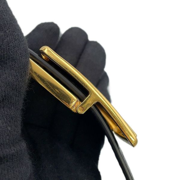 クリスチャン・ディオール ショルダーバッグ 30 Montaigne モンテーニュ レザー Christian Dior 黒