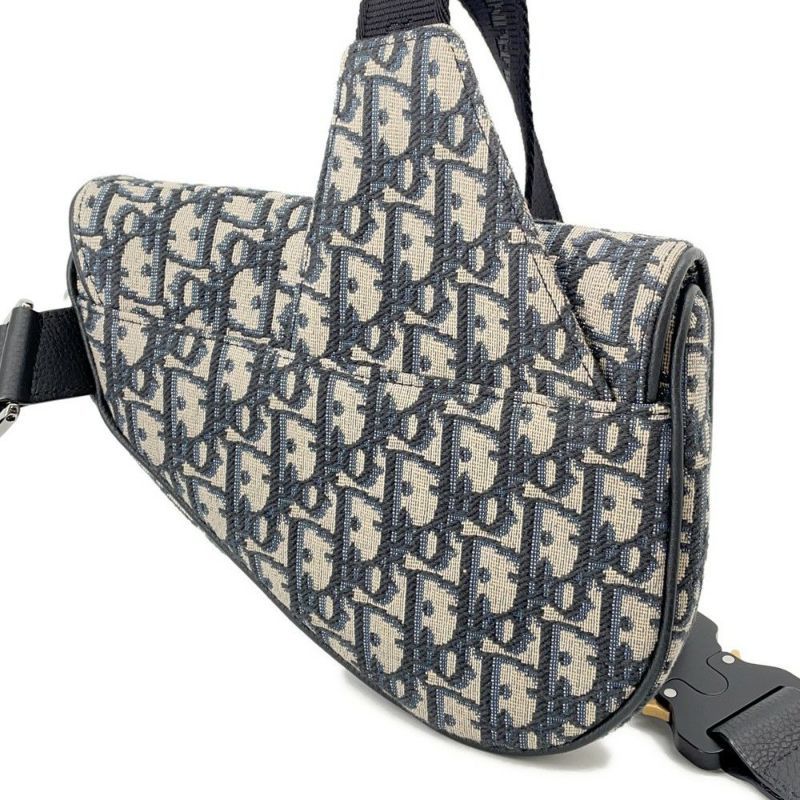 ディオール ボディバッグ オブリーク サドル ミニ キャンバス 1ADPO248YKY_H27E Dior トロッター