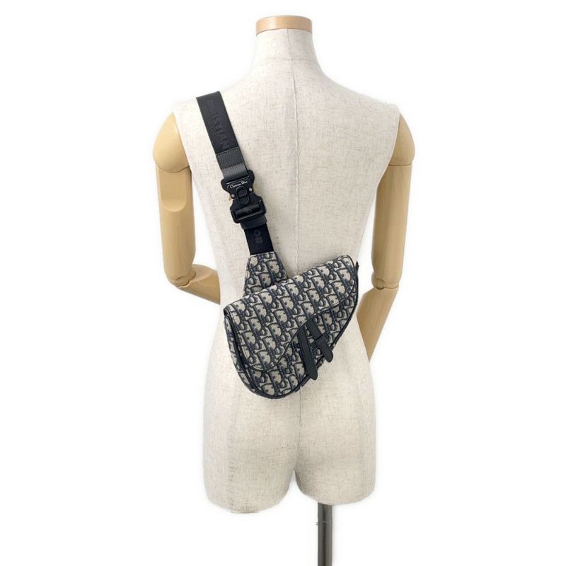 ディオール ボディバッグ オブリーク サドル ミニ キャンバス 1ADPO248YKY_H27E Dior トロッター