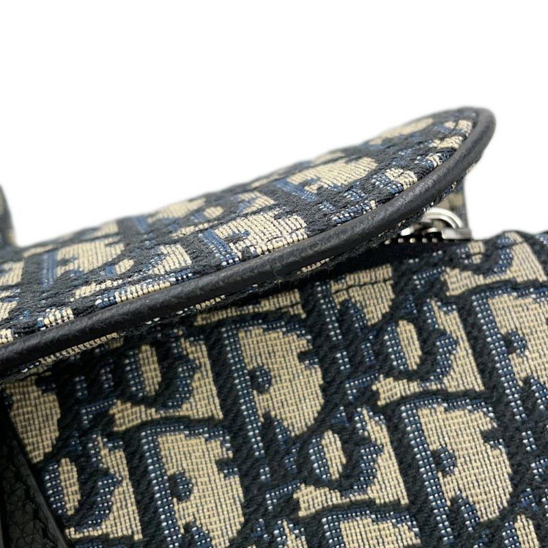 ディオール ボディバッグ オブリーク サドル ミニ キャンバス 1ADPO248YKY_H27E Dior トロッター
