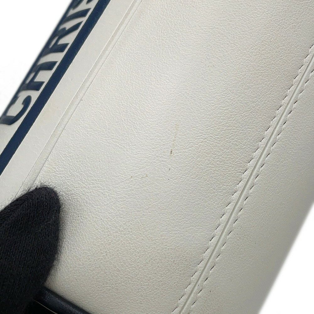 クリスチャン・ディオール ハンドバッグ ディオール ヴァイブ レザー Christian Dior 2way 白 ワンショルダー