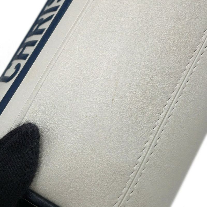 クリスチャン・ディオール ハンドバッグ ディオール ヴァイブ レザー Christian Dior 2way 白 ワンショルダー