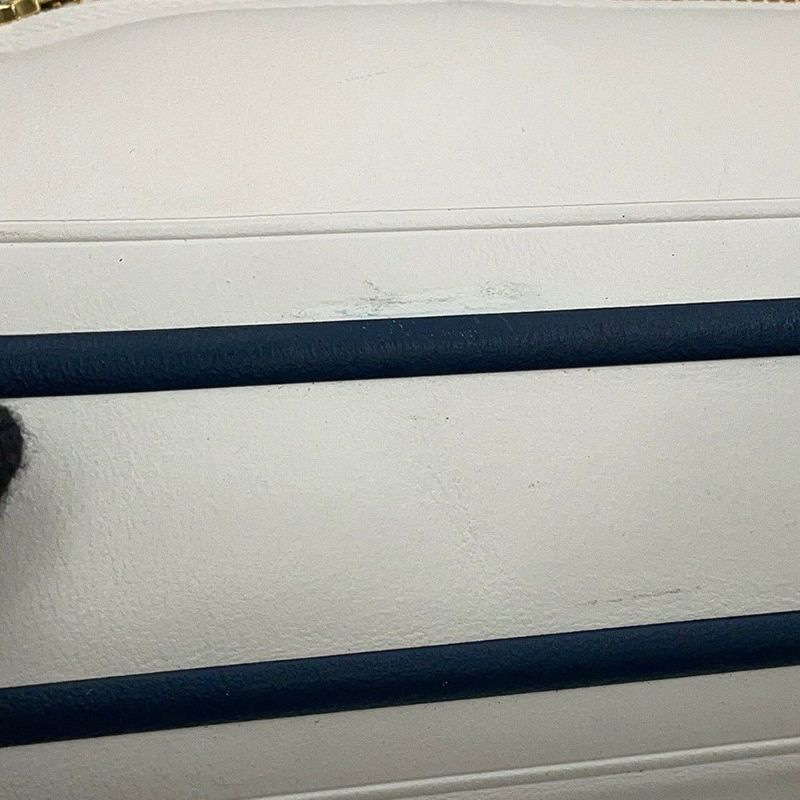 クリスチャン・ディオール ハンドバッグ ディオール ヴァイブ レザー Christian Dior 2way 白 ワンショルダー