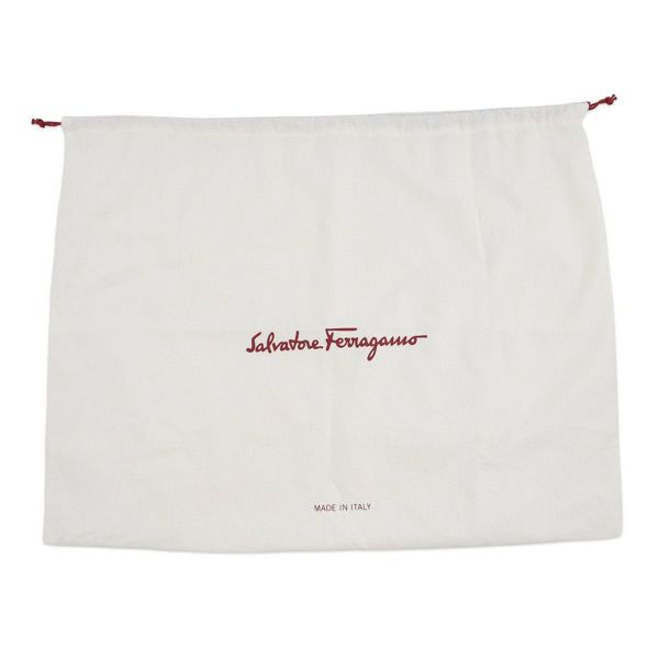 サルヴァトーレ・フェラガモ リュック ガンチーニ レザー Ferragamo 黒 バックパック バッグ