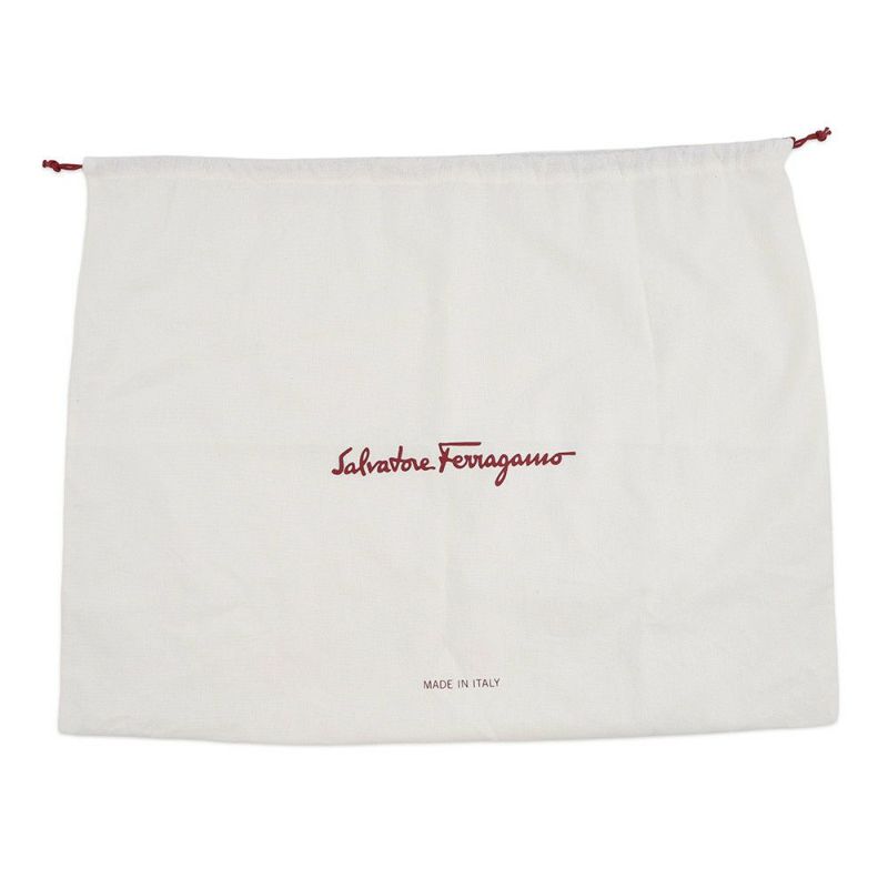 サルヴァトーレ・フェラガモ リュック ガンチーニ レザー Ferragamo 黒 バックパック バッグ