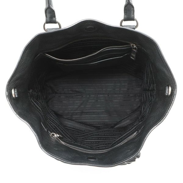 プラダ トートバッグ ヴィッテロダイノ レザー 1BG006 PRADA 黒 2way