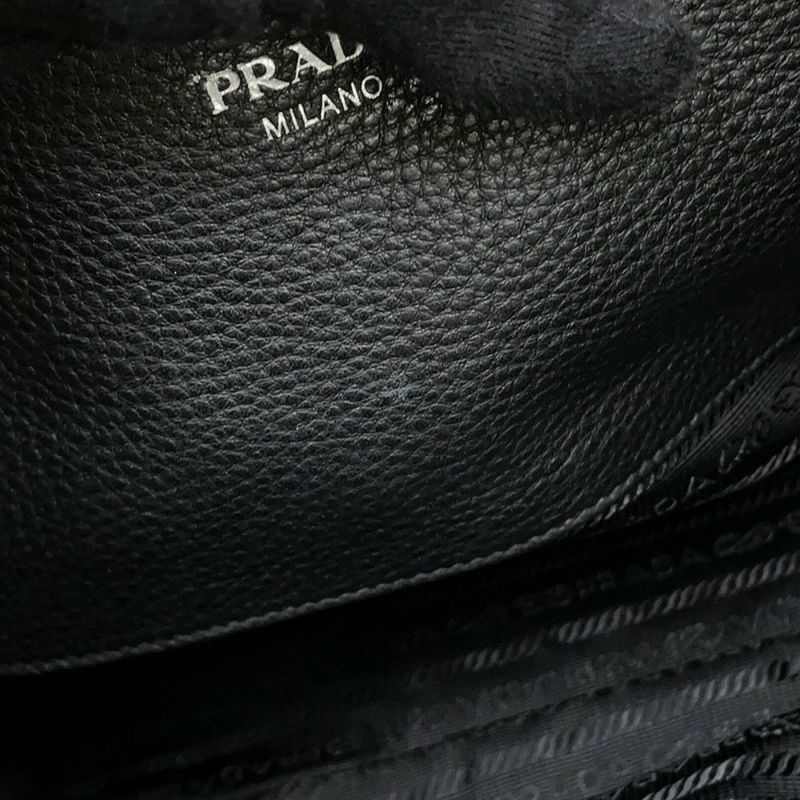 プラダ トートバッグ ヴィッテロダイノ レザー 1BG006 PRADA 黒 2way
