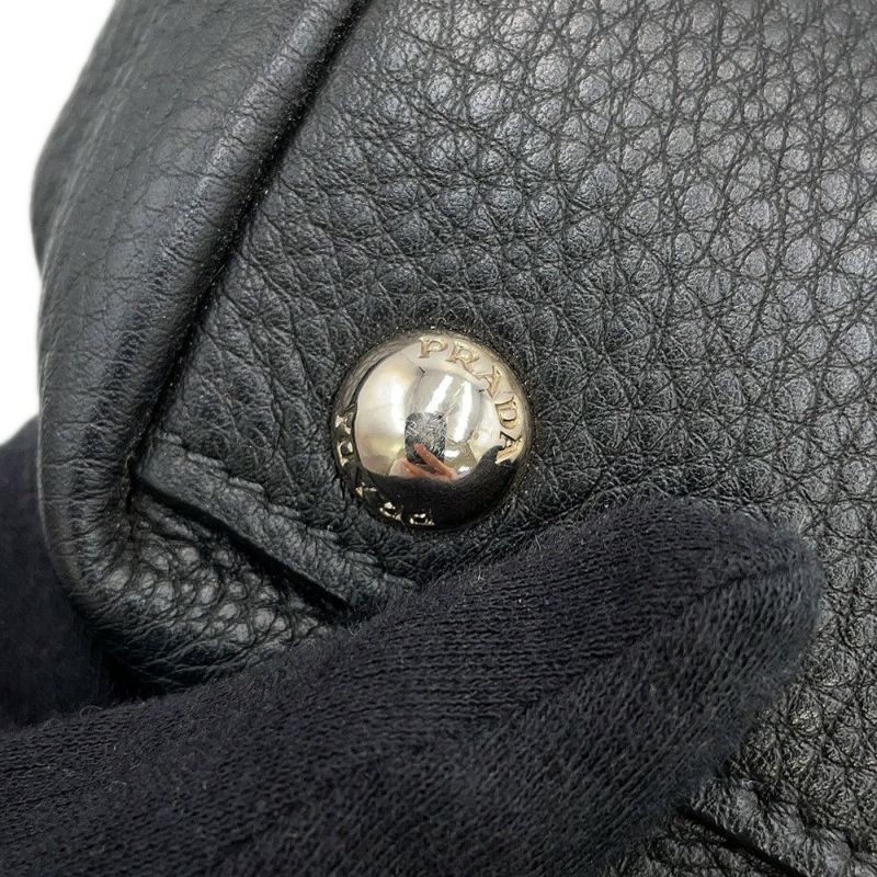 プラダ トートバッグ ヴィッテロダイノ レザー 1BG006 PRADA 黒 2way