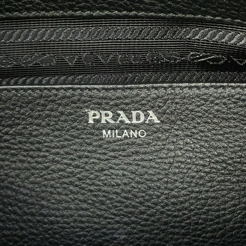 プラダ トートバッグ ヴィッテロダイノ レザー 1BG006 PRADA 黒 2way
