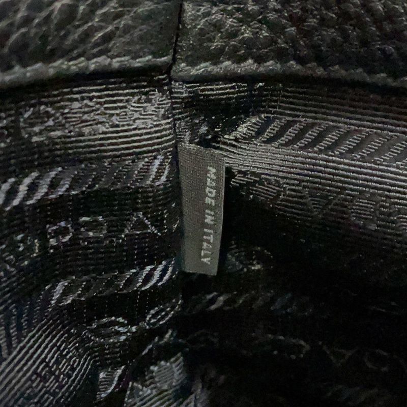 プラダ トートバッグ ヴィッテロダイノ レザー 1BG006 PRADA 黒 2way