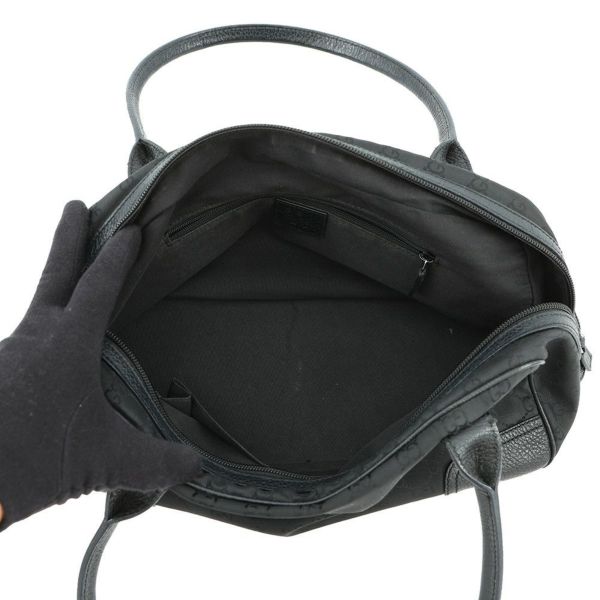 グッチ ハンドバッグ シェリーライン GGナイロン/レザー 772053 GUCCI 黒 アウトレット品