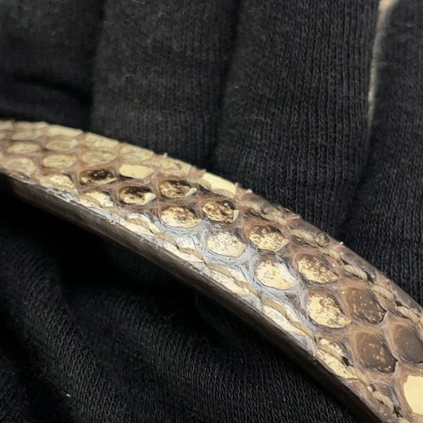 グッチ ショルダーバッグ ソーホー ディスコバッグ パイソン 308364 GUCCI フリンジ タッセル インターロッキングG