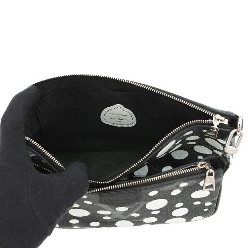 ルイヴィトン ショルダーバッグ モノグラム・アンプラント/インフィニティ ドット LV×YK ミュルティ・ポシェット・アクセソワール M46410