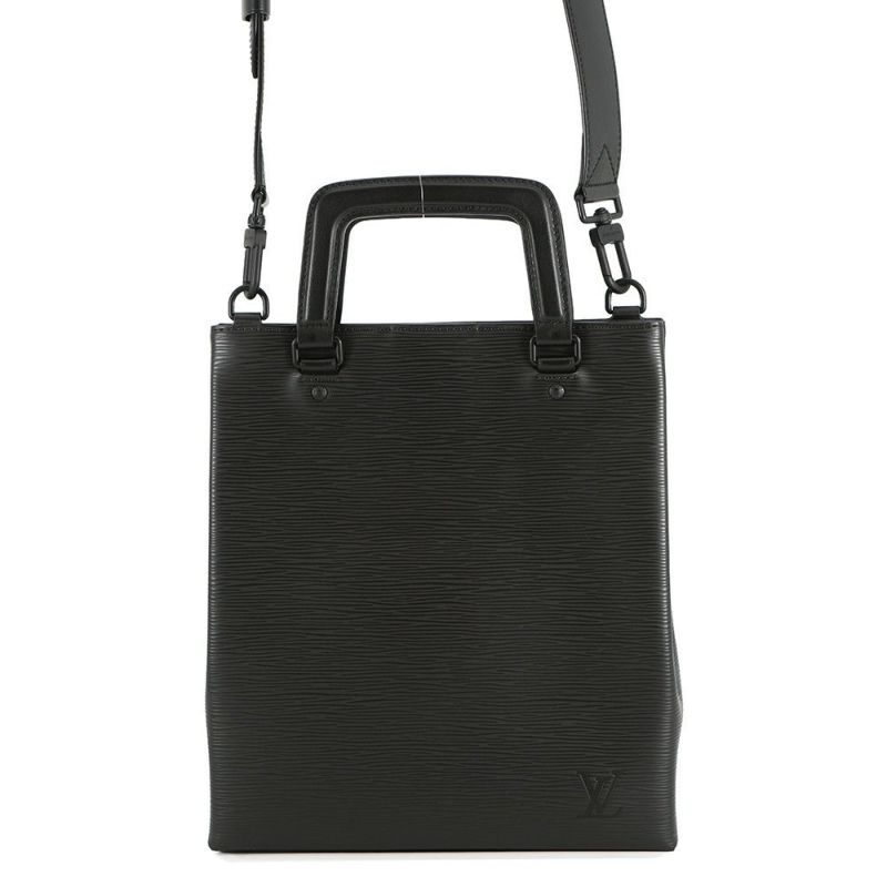ルイヴィトン ハンドバッグ エピ サックプラ・フォールド M58497 ヴィトン 2wayショルダー 黒 ブラック セール品