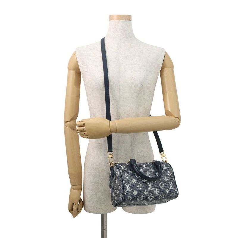 ルイヴィトン ハンドバッグ モノグラム・ラミネーテッド・ジャガード スピーディ・バンドリエール 20 M23069 ヴィトン