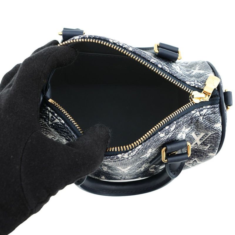 ルイヴィトン ハンドバッグ モノグラム・ラミネーテッド・ジャガード スピーディ・バンドリエール 20 M23069 ヴィトン