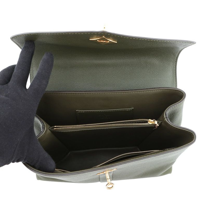 ルイヴィトン ショルダーバッグ カーフレザー ローズ・デ・ヴァンMM M53819 LOUIS VUITTON 2wayハンドバッグ