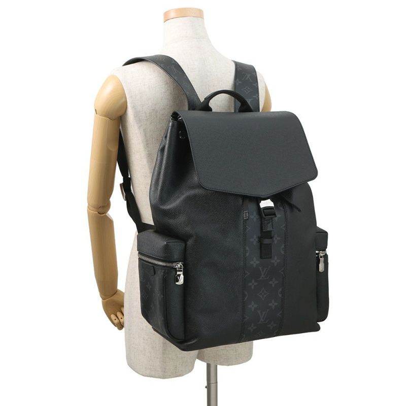 ルイヴィトン リュック タイガラマ/モノグラム・エクリプス バックパック M30417 LOUIS VUITTON ヴィトン 黒 ブラック メンズ