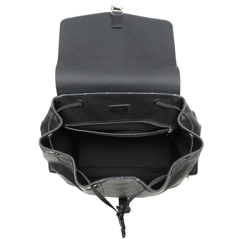 ルイヴィトン リュック タイガラマ/モノグラム・エクリプス バックパック M30417 LOUIS VUITTON ヴィトン 黒 ブラック メンズ