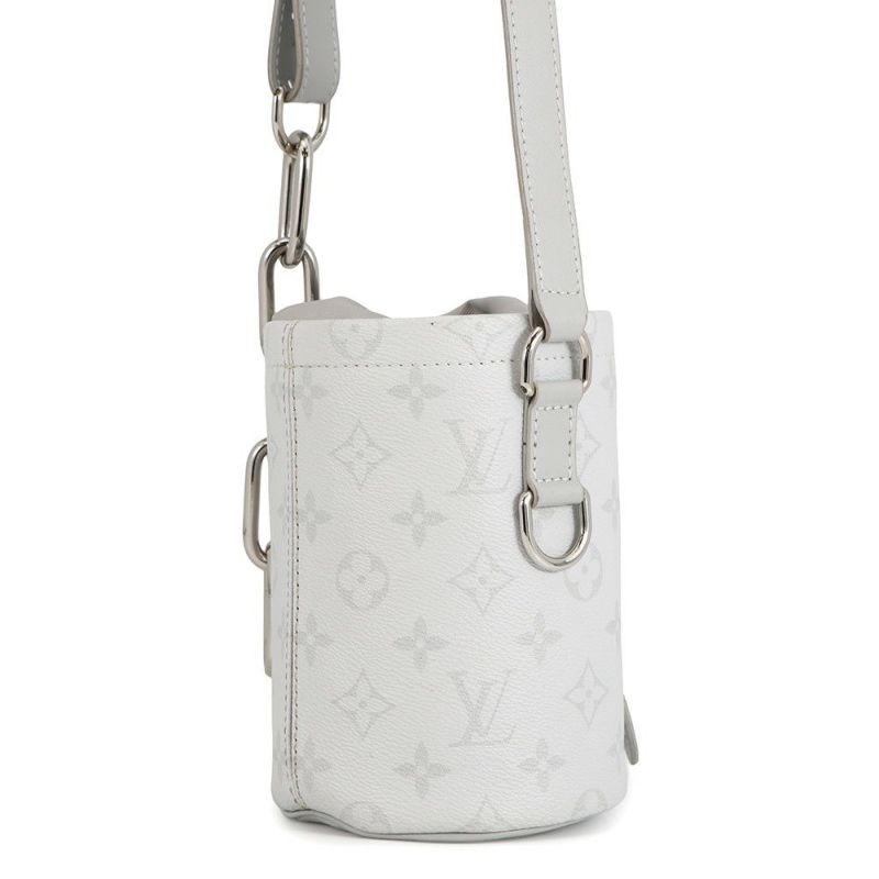 ルイヴィトン ショルダーバッグ ホワイトモノグラム チョーク・ナノバッグ M44631 LOUIS VUITTON ヴィトン バッグ